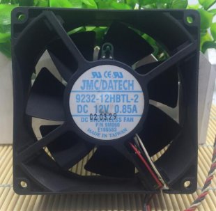 Wholesale DATECH/JMC 9232-12HBTL-2 12V 0.85A 3Wire Server Fan with temperature control Fan,PWM Fan