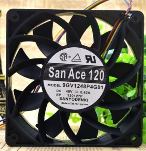 Wholesale Sanyo 9GV1248P4G01 48V 0.42A 4wires Cooling Fan