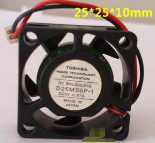 Wholesale Cooling Fan TOSHIBA D25M05P-1 5V 0.07A 2wires