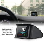 2.2-inch Head-up Display HUD Vehicle Driving Computer Projector Vehicle Display