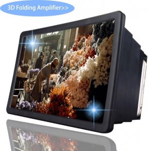 Wholesale For Film Display Screen black Mobile Phone Screen Magnifier Expander 3D Screen Amplifier