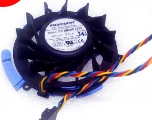 Wholesale Cooling Fan FOXCONN PVB060E12M 12V 0.23A 4wires