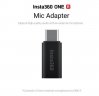 Wholesale for Insta360 ONE R Camera black Insta360 USB-C to 3.5mm Mic Adapter