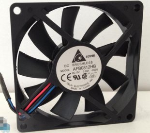 Wholesale DELTA 8015 AFB0812HB : 12V 0.2A 3wires cooling fan