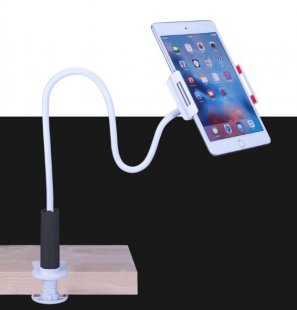 Wholesale for Phone iPad Tablets Black Universal 360 Flexible Table Stand Mount Lazy Holder