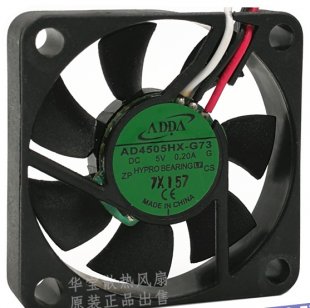 Wholesale ADDA AD4505HX-G73 5V 0.2A 3wires Hypro Cooling Fan