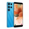 5.0 Inch S22Ultra Smartphone MTK6572 Dual-core 1GB RAM 16GB ROM Dual SIM 1500mAh Battery Mobile Phone Blue EU Plug