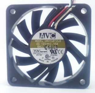 Wholesale AVC 6010 C6010B12LS 12V 0.15A Dual Ball Bearing Fan