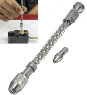 Wholesale 110mm Mini Metal Semi-automatic Hand Drill Tools with Chuck Used for Wood / Plastic / Rubber of Drilling Hole