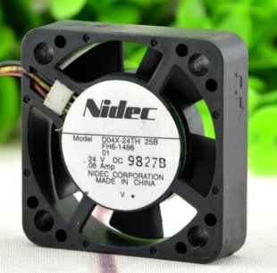 Wholesale NIDEC D04X-24TH: 24V 0.08A 3wires cooling fan