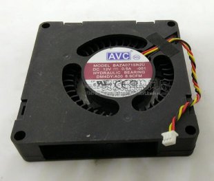 Wholesale AVC BAZA0715R2U 12V 0.5A 3wires cooling Fan