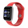 Wholesale Fitness Tracker Waterproof Sport Passometer Bluetooth Wristband Red M6 Smart Band Watch Colorful Screen