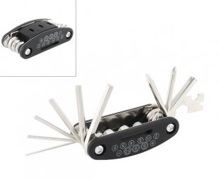 Wholesale 16 in 1 Kit Multifunction Repair Tool Folding Screwdriver Hexagon for Car Motorcycle