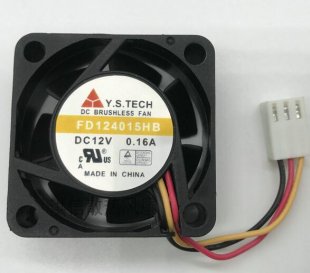 Wholesale Y.S.TECH FD124015HB 12V 0.16A 2wires Cooling Fan