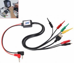 Wholesale DC Power Supply Phone Current Test Cable with USB Output Power Data Cable Mobile Phone Repair Tools for Phones