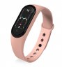 Wholesale Blood Pressure Oxygen Monitoring Call Reminder Fitness Bracelet Pink M5 Smart Sports Bracelet Band Sport Watch Vzheart Rate