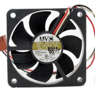 Wholesale AVC C6010B12M 12V 0.15A 3wires Ball Cooling Fan