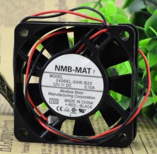 Wholesale NMB 6015 2406KL-04W-B20 12V 0.1A 2Wire Cooling Fan