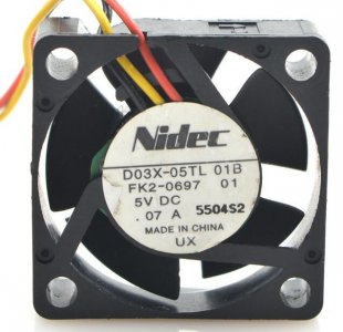 Wholesale Cooling Fan Nidec D03X-05TL 5V 0.07A 3wires