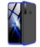 Abctay Anti-Collision Protection Cover 360 Degree Full Coverage Phone Case Cellphone Shell Cover blue+black for OPPO Realme 5