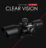 Wholesale Without Button Battery Lasering version 2.5-10X40 Red Dot Illuminated Reticle Sighting Telescope