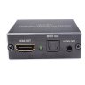 Wholesale HDMI Audio Splitter Adapter black HDMI Audio Extractor HDMI to HDMI Optical TOSLINK SPDIF + 3.5mm Stereo Extractor Converter