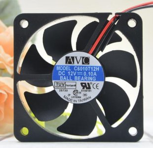 Wholesale AVC C6010T12H 12V 0.1A 3wires Cooling Fan