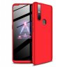 Abctay Ultra Slim PC Back Cover Non-slip Shockproof 360 Degree Full Protective Case red For VIVO S1/V15