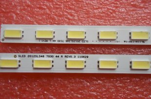 Wholesale Samsung 2012SLS46 7030 44 L rev1.1 2012SLS46 7030 44 L rev0.3 / R rev0.3 LED Light Strips - 2 Strips