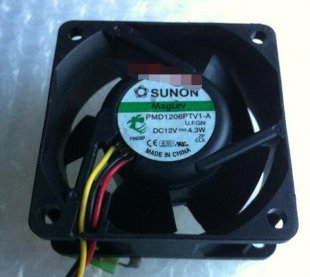 Wholesale Cooling Fan SUNON PMD1206PTV1-A 12V 4.3W 3wires