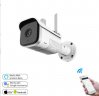 Wholesale with Two Way Audio Motion Detection Alarm and Night Vision white_British Plug Outdoor Security Camera WiFi IP Camera