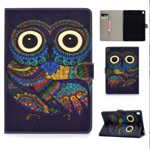 Wholesale Laptop Protective Case Color Painted Smart Stay PU Cover owl For iPad 5/6/7/8/9-iPad Pro9.7-iPad 9.7