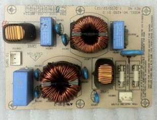 Samsung LJ92-00752A Power Filter Board