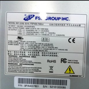 Wholesale FSP FSP400-702UJ 400W IPC Server Power Supply