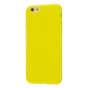 Abctay For iPhone 5/5S/SE/6/6S/6 Plus/6S Plus/7/8/7 Plus/8 Plus Cellphone Cover Soft TPU Bumper Protector Phone Shell Lemon yellow