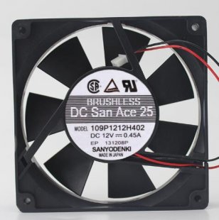 Wholesale Sanyo 109P1212H402 109P1212H4021 12V 0.45A 2wires Cooling Fan