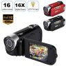 Wholesale HD Handheld Digital Camera black US plug 2.7 inch LCD Screen 16X Digital Zoom Video Camcorder