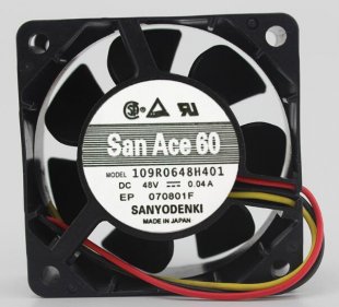 Wholesale Cooling Fan Sanyo 109R0648H401 48V 0.04A 3wires