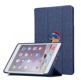 Wholesale For iPAD Mini 12345 For iPAD Mini 12345/Pro/Air123 Tablet Cover 9.7-inch 10.5-inch Cover Embroidery Case Overal Protection Shell Anti-Fall Stand Function blue