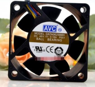 Wholesale AVC 6025 DATA0625B8H 48V 0.16A Ball Bearing Fan,PWM Fan,Cooling Fan