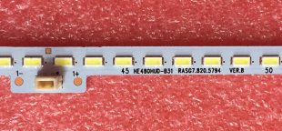 Wholesale Hisense RSAG7.820.5794 HE480HUD-B31 LED Light Strips for LED48K461X3DU - 1 Strip