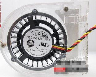 Wholesale T&T B6015L12F 12V 0.08A 3wires Cooling Fan