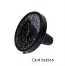 Wholesale Vehicle-mounted Mobile Phone Stents black Card Button Paste Type Magnetic Clock