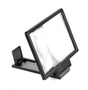 Wholesale Support Magnified Screen black 3D Mobile Phone Screen Magnifier HD Foldable Video