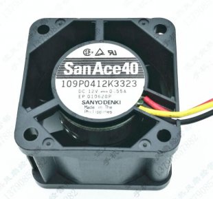 Wholesale Cooling Fan Sanyo 109P0412K3223 12V 0.55A 3wires