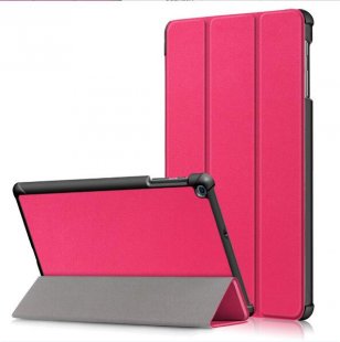 Wholesale Tablet PC Protective Case Flip Type rose Red For Samsung Tab A 10.1 2019 T510 t515