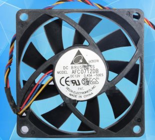 Wholesale Delta 7015 AFC0712DB 12V 0.45A For AMD CPU Fan,computer Fan,PWM,Dual ball bearing Fan