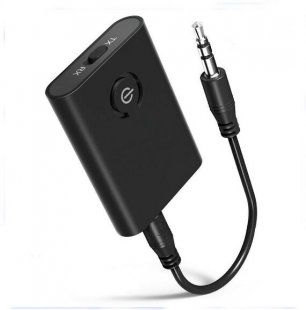 Wholesale Wireless Adapter black Bluetooth 5.0 Audio Receiver Transmitter Mini Stereo Bluetooth Car Kit