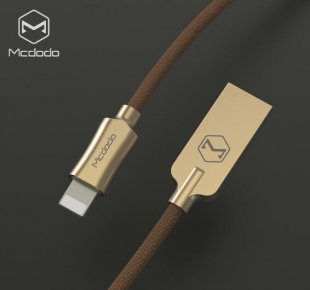 Wholesale Knight Series Lightning Cable Quick Charging Cable for iPhone 1.8m, Gold