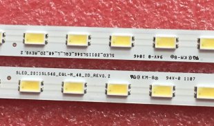 Wholesale Samsung 2011SLS46_EQL_L_48_2D_rev0.2 2011SLS46_EQL_R_48_2D_rev0.2 LJ64-02859A LJ64-02860A LED Light Strips - 2 Strips